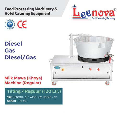 Milk Khoya Mava Machine - Application: Commercial