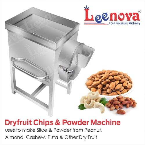 Dry Fruit Chips Powder Machine
