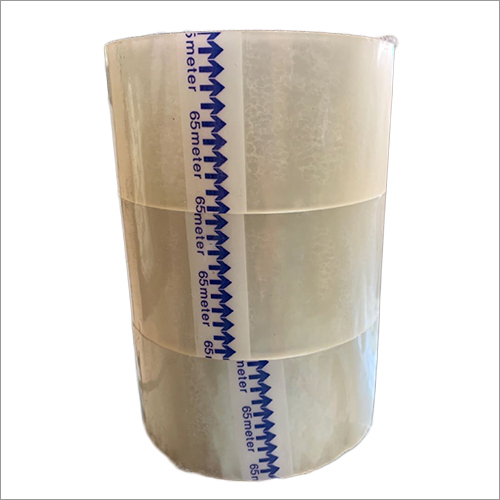 Transparent Adhesive Tape - HDPE Material, Single-Sided Application | Clear Design for Secure Carton Sealing