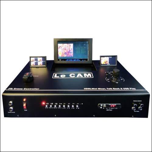 Table Top Camera Crane Controller With Mini Mixure