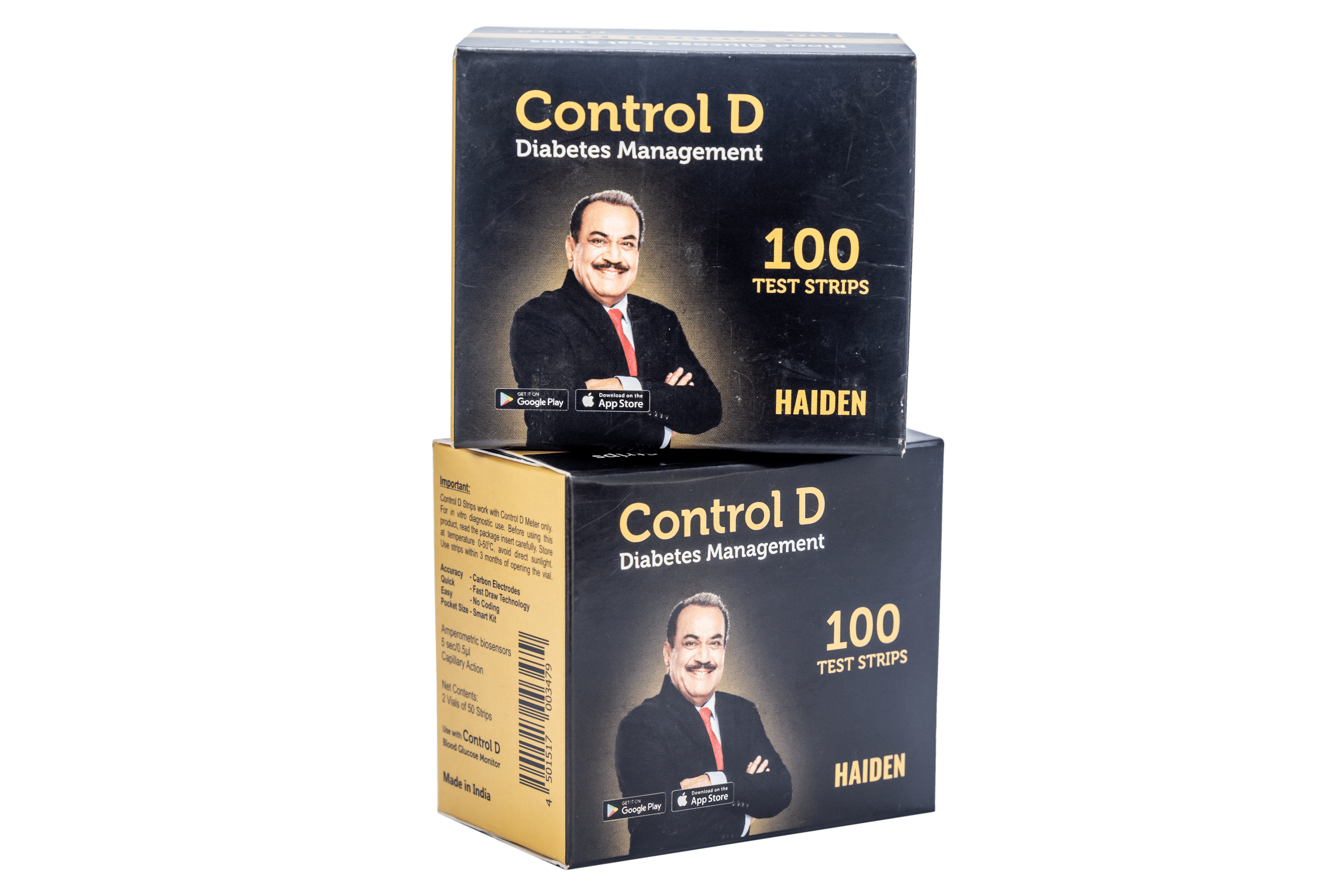 CONTROL - D Pack of 100 Test Strips