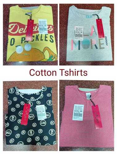 imported second hand  onetime used Ladies Cotton t-shirt