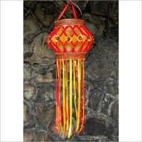 Red Orange Handi Lantern Lamp