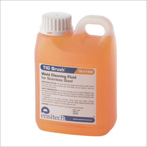 Tb-21Nd Weld Cleaning Fluid For Stainless Steel Application: Industrial