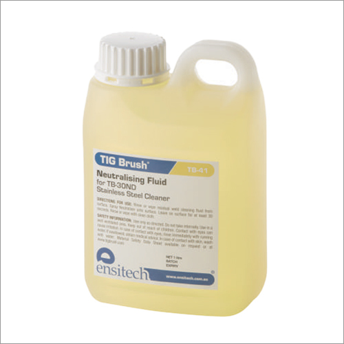 Tb-41 Neutralising Fluid Tb-30nd Stainless Steel Cleaners