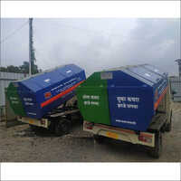 4 Wheeler Garbage Truck Load Capacity: 3 Metric Ton