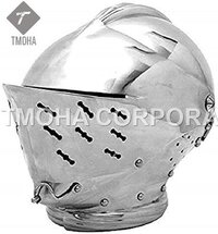 Medieval Armor Helmet Helmet Knight Helmet Crusader Helmet Ancient Helmet Close Helmet AH0238