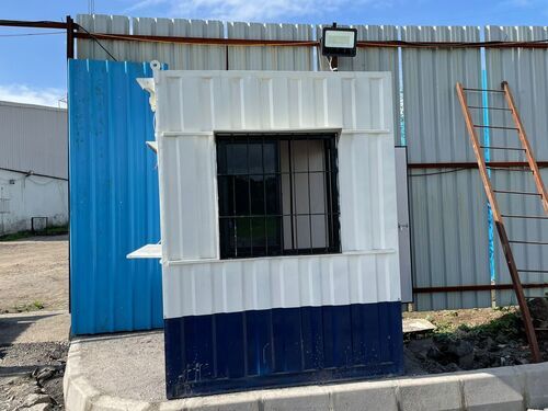 Prefab Security Cabin - Color: As Per Requirement