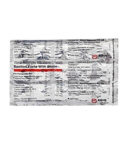 Vitamin B Complex With Vitamin C With Biotin