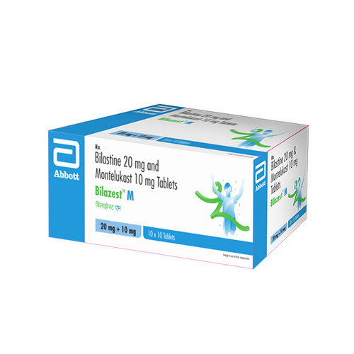 Bilastine 20mg and Montelukast 10mg Tablets