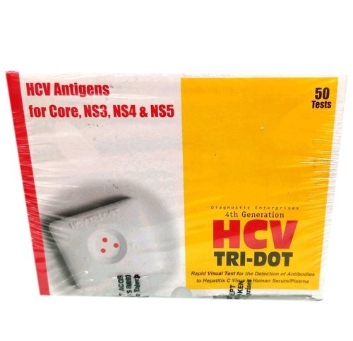 HCV TRI-DOT  Rapid Visual Test Kit