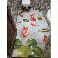 Bathroom 3D Epoxy Flooring Service
