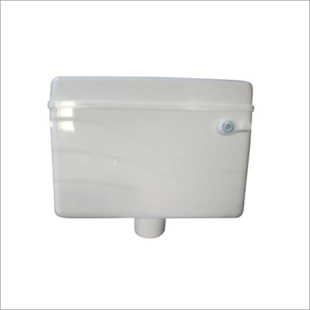 Toilet Flush Cistern - PVC, Round Shape | Durable, Water-Conserving Design Ideal for Homes, Offices, Restaurants, and Hotels