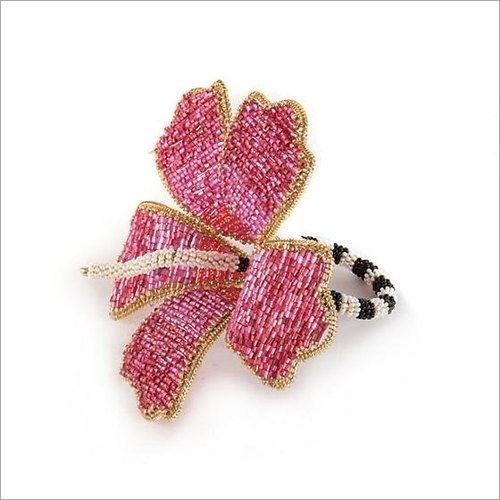 Pink Crystal Napkin Ring