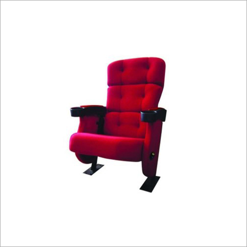 Red Tip Up Auditorium Chair