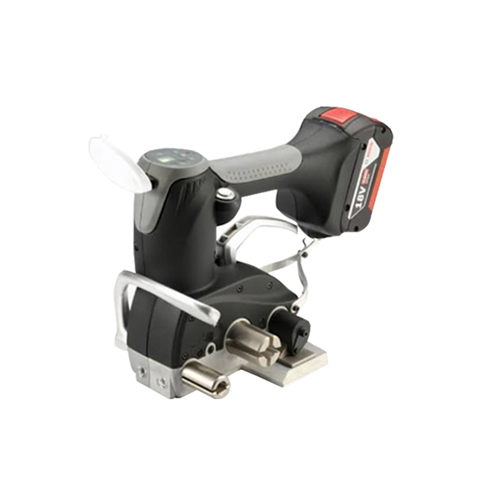 Battery Operated Tool For Composite Strapping Woven Lashing - Mild Steel Material , Black Color , Efficient Composite Strapping Solution