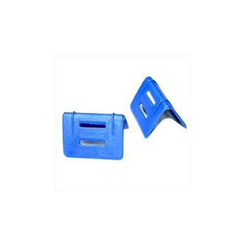 Plastic Corner-Edge Protector - Blue Plastic | Durable, Safety Enhancing Design