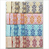 Non Gold Jaipuri Bedsheet Fabric