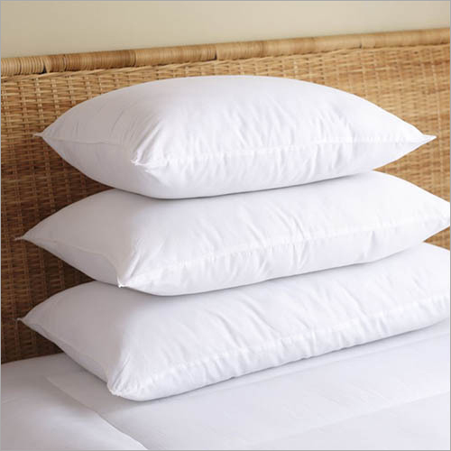 White Foam Pillow By BED COOUTURE