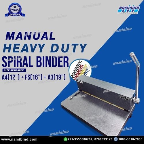 Spiral Binding Machine Heavy Duty