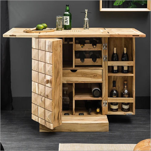 Wooden Bar Rack Design: Board