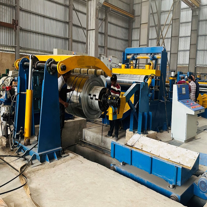 Hr Coil Slitting Machines - Color: Blue