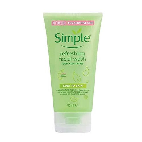 Hypoallergenic Simple Kind To Skin Refreshing Facial Wash