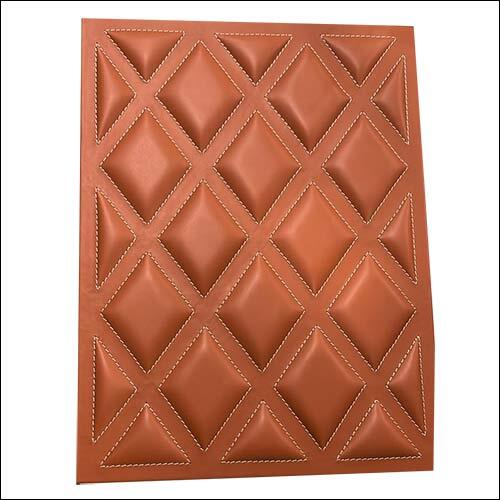 Artificial Leather Cladded Tiles