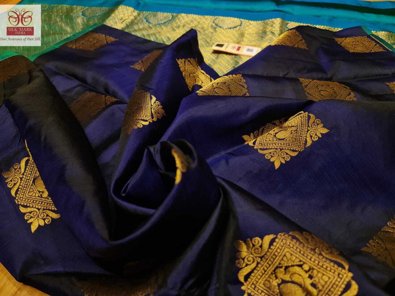 kanjivaram silk saree soft silk budda concept