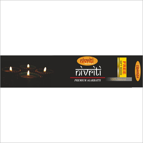 Nivriyi Premium Incense Stick - Bamboo Material Indian Aromatic Style | Eco-Friendly Cleanses Negative Energy Pleasant Fragrance