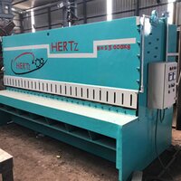 Nc Hydraulic Shearing Machine - Mild Steel, 440 Voltage, Blue Color | Automatic Grade Operation, Precision Cutting Performance