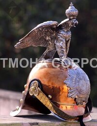 Medieval Ancient Helmet Pickelhaube Leather AH0277