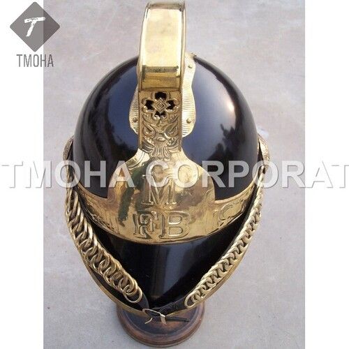 Metal Fireman Officer Helmets Ah0289