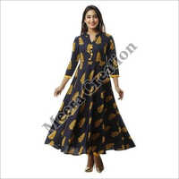 Ladies Designer Anarkali Cotton Kurtis