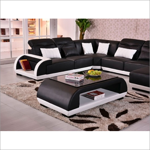 Black Modern Sofa Set By S K FURNITURE AND DECORATORS