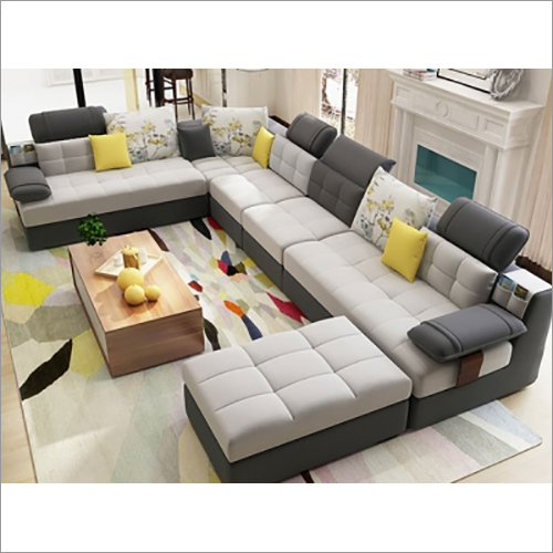 U Shaped Comfortable Sofa Set