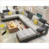 Handmade U Shaped Comfortable Sofa Set