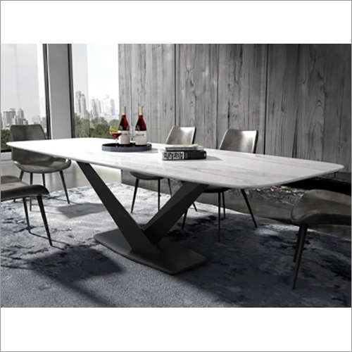 White Marble Dining Table