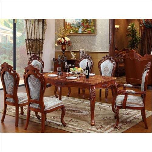 Wooden Carved Dining Table