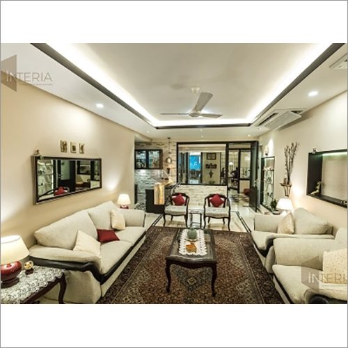 Living Room Interior Designer Services By S K FURNITURE AND DECORATORS