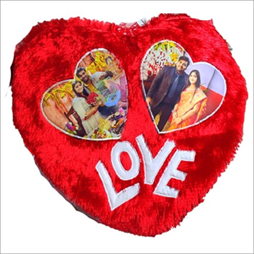 2 Heart Love Shape Cutomised Cushion