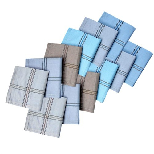 Multi Colour Striped Handkerchief
