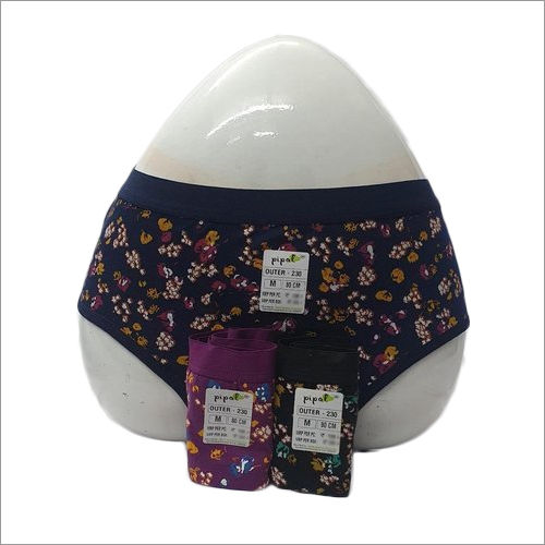 Ladies Cotton Printed Panty Size: Customized