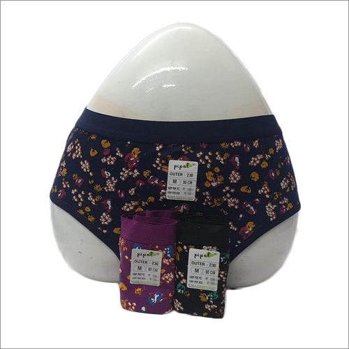Ladies Cotton Printed Panty
