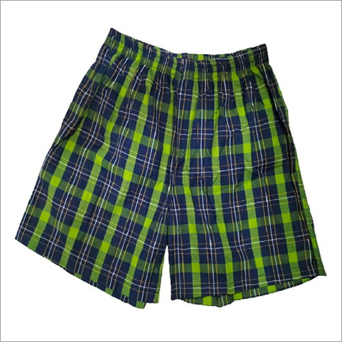 Mens Checks Cotton Boxers