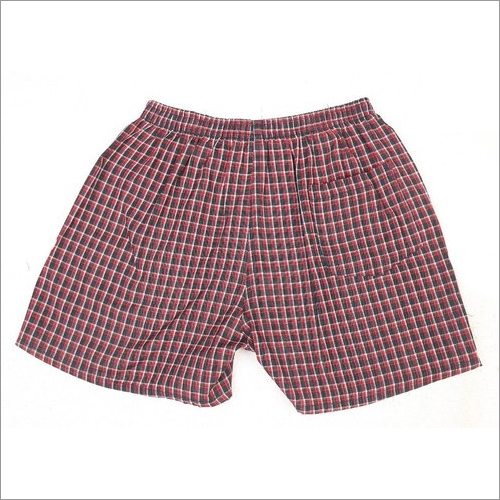 Mens Cotton Checks Boxer