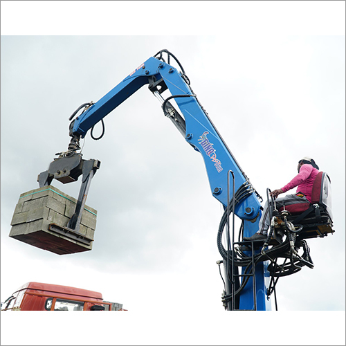 Heavy Duty Loading Crane Application: Construction