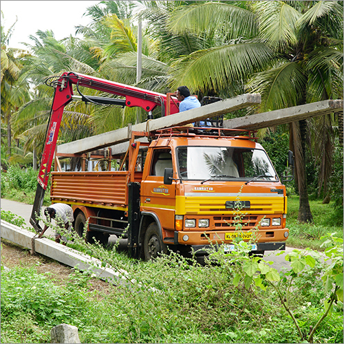 Heavy Duty Hydraulic Crane Application: Construction