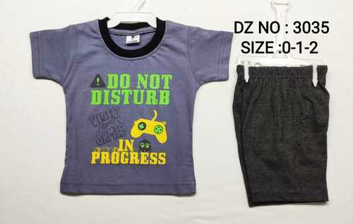 BOYS T-SHIRT AND SHORTS SET