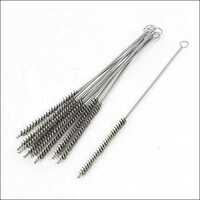 Stainless Steel Wire Brush - Color: Silver